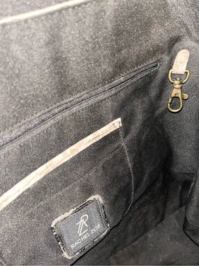 Rachel Zoe Black Interior Tote with Key Clasp